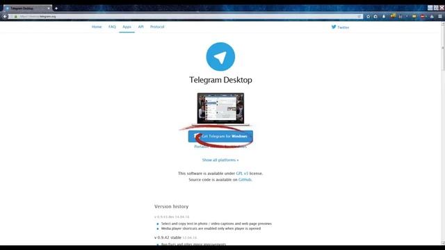 Телеграм   установка на компьютер