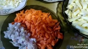 ?Вкусный запечённый картофель с пастернаком- идеальное блюдо в пост!!!
