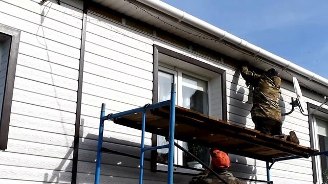 КАК ПРАВИЛЬНО ОБШИВАТЬ ДОМ  САЙДИНГОМ