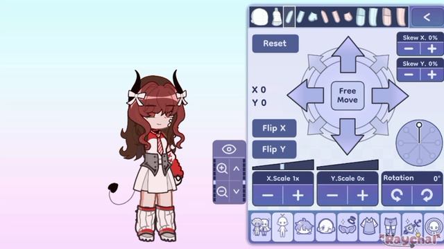 КАК СДЕЛАТЬ МОДЕЛЬКУ В GACHA LIFE 2 😍🫣/by: Raychal
