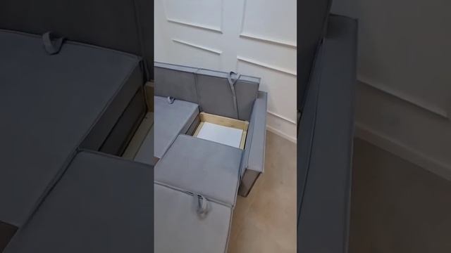 Диван в стиле Лофт, механизм раскладки аккордеон смотреть онлайн