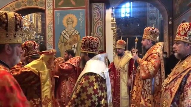 Святкове вечірнє Богослужіння з нагоди Дня тезоіменинства Блаженнішого Митрополита Епіфанія