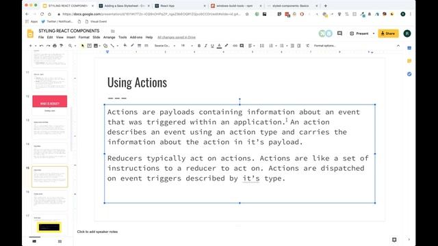 Styling React Components, Redux and HTTP Request Week 9 201902160731 смотреть онлайн