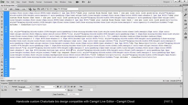 Coding Chaturbate Bio (part 2) смотреть онлайн