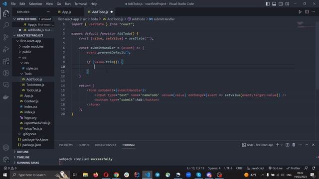 React JS - React Tutorial for Beginners / Lesson#5  #react #coding #js