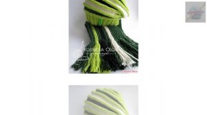 Вязаные детские шапочки спицами. Knitting cap for baby