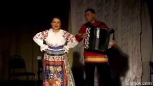 "Как Ивановы дочки на улицу выходили". Исп. Татьяна Беззубенко, концертмейстер Александр Летунов.