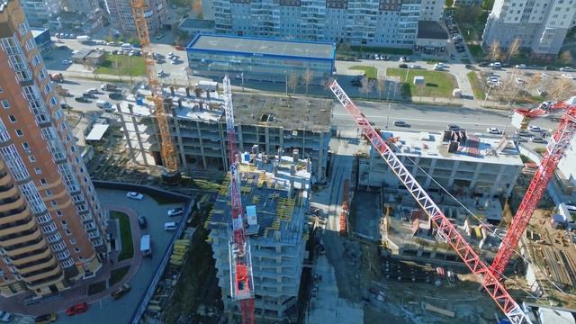 ЖК "Русское солнце" в октябре 2023 г. Видеоотчет от "Стрижей" смотреть онлайн