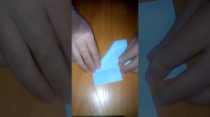 Игрушка вертушка. Как сделать вертушку ветряную мельницу из бумаги. Простое оригами. Origami.