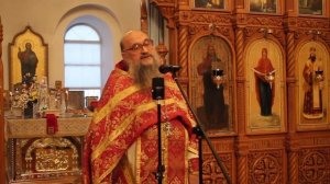 1.01.2022г "Мч. Вонифатий, прп.Илья Муромец" Проповедь протоиерея Геннадия Заридзе