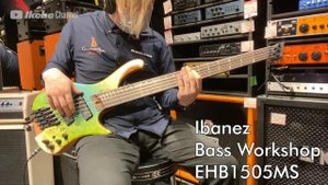 【Ikebe B-Sound Check】Ibanez Bass Workshop EHB1505MS【試奏動画】