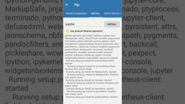 Jupyter notebook on Android | THE FASTEST WAY смотреть онлайн