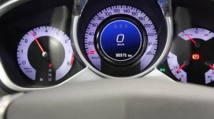 Cadillac GMT SRX 2011 г. (Кадилак СРХ) панель приборов, момент запуска двигателя