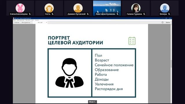 Лаборатория коммуникаций. Занятие №2. Целевая аудитория смотреть онлайн