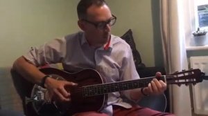 Michael Messer Blues ‘28 Resonator Guitar in standard tuning - quick demo