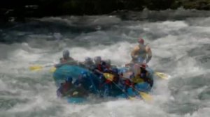 Rafting to the Chilean Border on the Manso River 