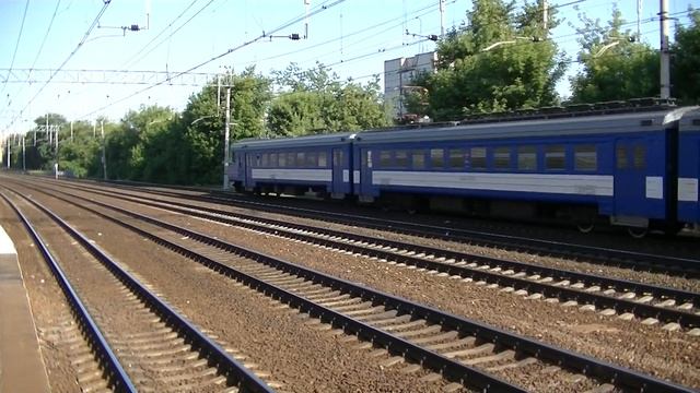 Электропоезда ЭД4МК-0089, ЭД4МК-0020 смотреть онлайн