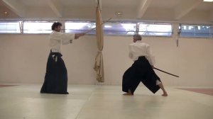 Aikido - Mae ryo kata dori by Bruno Gonzalez Part 1/ 2