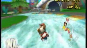 mario kart wii - all items in action