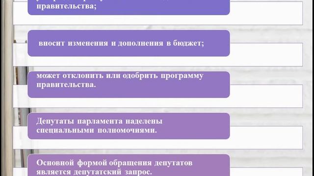 Основы права. 9 класс. Конституционная система государственных органов смотреть онлайн