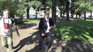 Санкт-Петербург. #1. Как охрана бегала за Шамардиным по центру