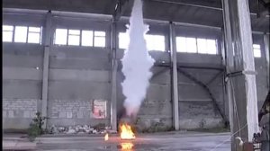 Испытания МПП "УРАГАН" на заводском полигоне