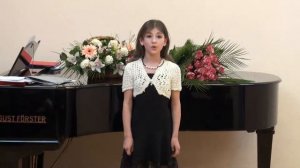 Марьям Оракова "Совушка" (Р. Шуман)