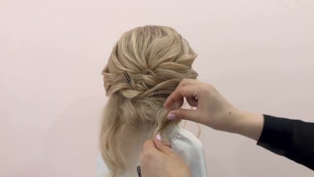 ПРИЧЁСКА В СТИЛЕ БОХО | АННА САЯДЯН | ПРИЧЁСКИ ОБУЧЕНИЕ смотреть онлайн