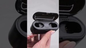 Наушники беспроводные водонепроницаемые сенсорные Bluetooth наушники F9-5.0 TWH черные, с кейсом