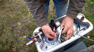 Потек водонагреватель "Аристон".