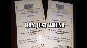 W.A.S.P. - RAY JUST ARENA