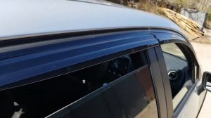 Renault Kaptur Установка ветровиков