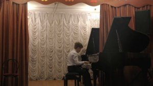 И.С.Бах "Эхо" исп. Субботин Александр 13 лет