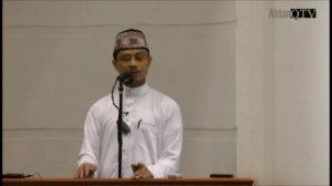 Ustadz Shamsi Ali, Khutbah Jum'at Masjid Fanar, Doha, Qatar, Nov 2012, Bagian-2