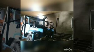 Снимаем двигатель с газ 53