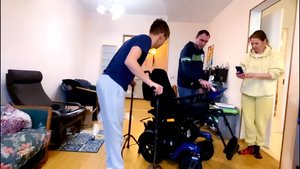 МАКАРУ ПРИВЕЗЛИ ДОЛГОЖДАННУЮ КОЛЯСКУ OTTO BOCK JUVO B4