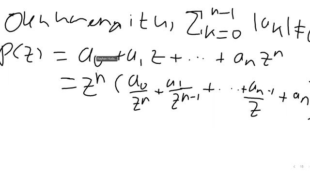 Pengantar Analisis Kompleks K01 (Penggunaan Teorema Liouville) (Rabu 24 Maret 2021) смотреть онлайн