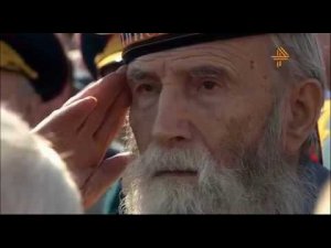 Светлой памяти павших в борьбе против фашизма. Минута молчания (РЕН ТВ, 9.05.2015)