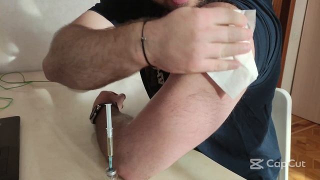 Техника внутримышечной инъекции. Масло в дельту.