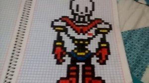 Dibujo papyrus undertale