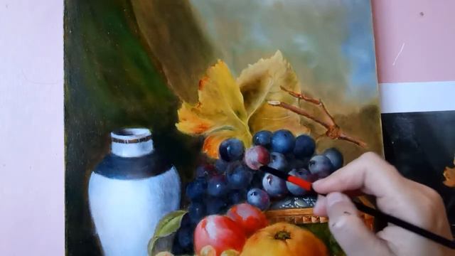 Многослойная техника живописи маслом смотреть онлайн