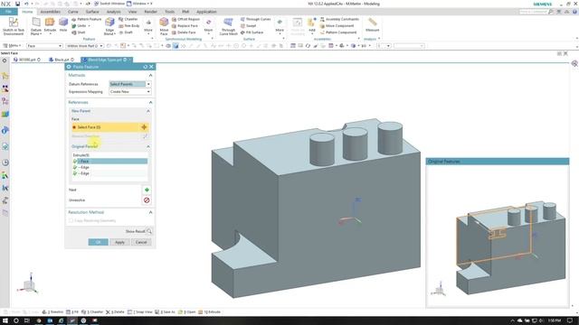Sketch Reattach in NX CAD