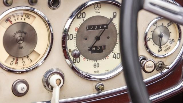 1937 Mercedes Benz 540 K Special Roadster смотреть онлайн