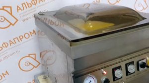 Процесс вакуумной упаковки кукурузы