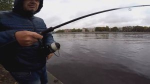 Осенняя рыбалка на фидер  Удилища MAVER DIAMOND  4 20 и 3 90  Катушки КА 5000 DUNAEV,KORUM NEOTERIC