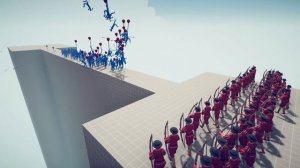 RANGED UNITS DEFENDS THE BRIDGE VS ZOMBIES - Totally Accurate Battle Simulator TABS