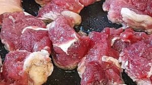 Говяжья вырезка, самое нежное и вкусное мясо. Просто наслаждение