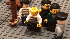 ЛЕГО Человек с перевернутым лицом