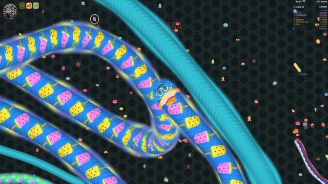 WORMATE - Безумный Червяк Игра клон SLITHER IO И WORMAX IO 57 смотреть онлайн