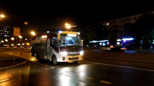 последний автобус башавтотранса на проспекте №  290.   29 09 2022. 23 ;00